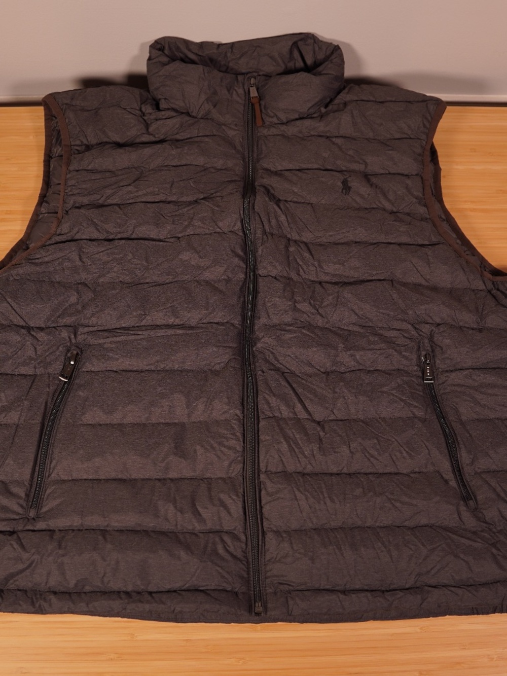 Polo Ralph Lauren Packable Down Vest Windsor Heather 2XB
